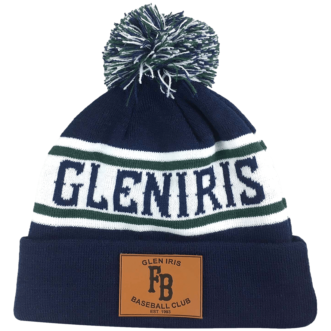 Glen Iris Baseball Club Custom Beanie