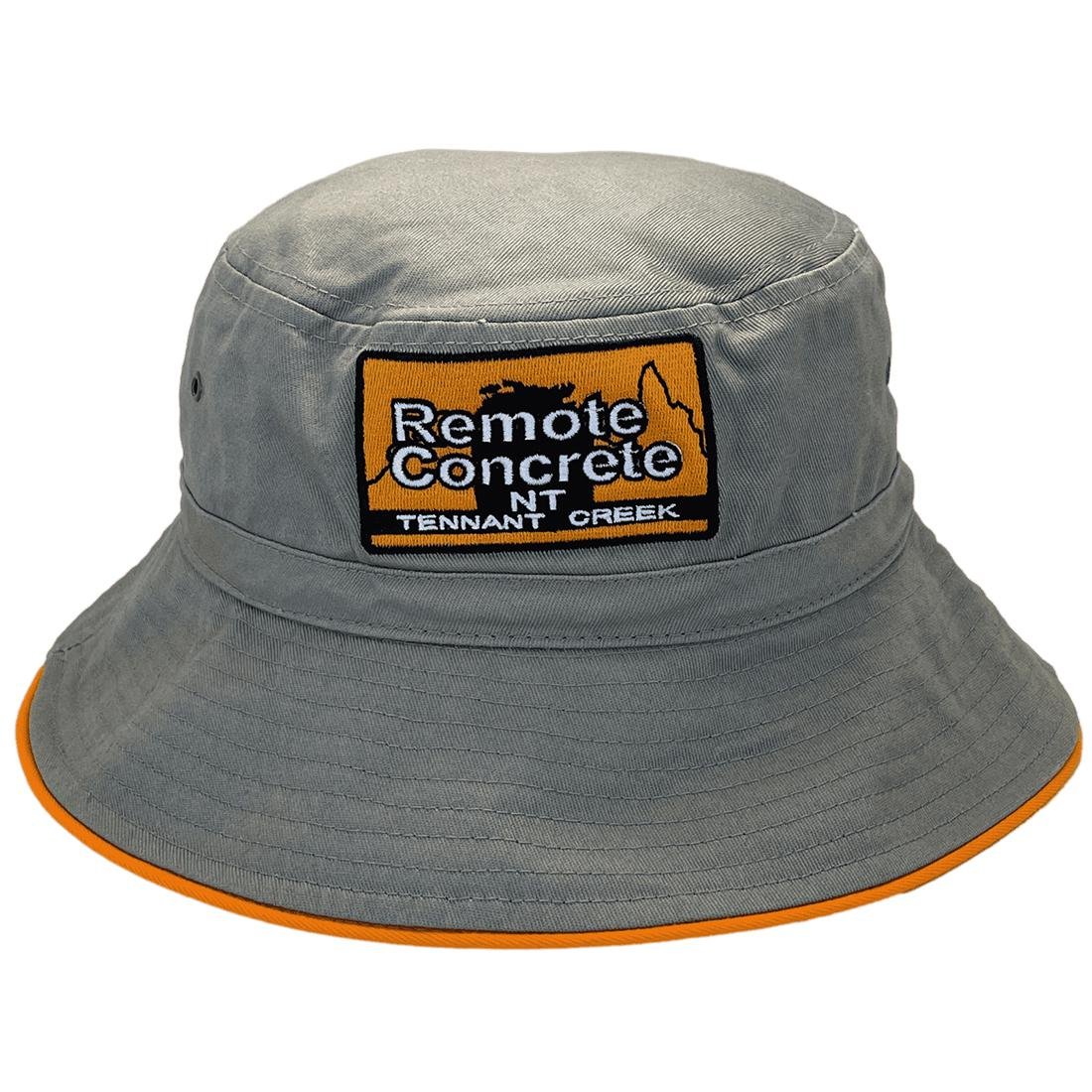 Remote Concrete Custom Bucket Hat