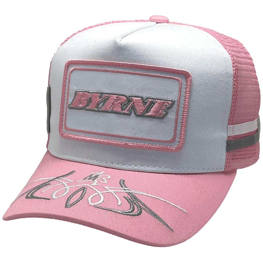 Haulage Byrne Pink Custom Power Trucker Hat