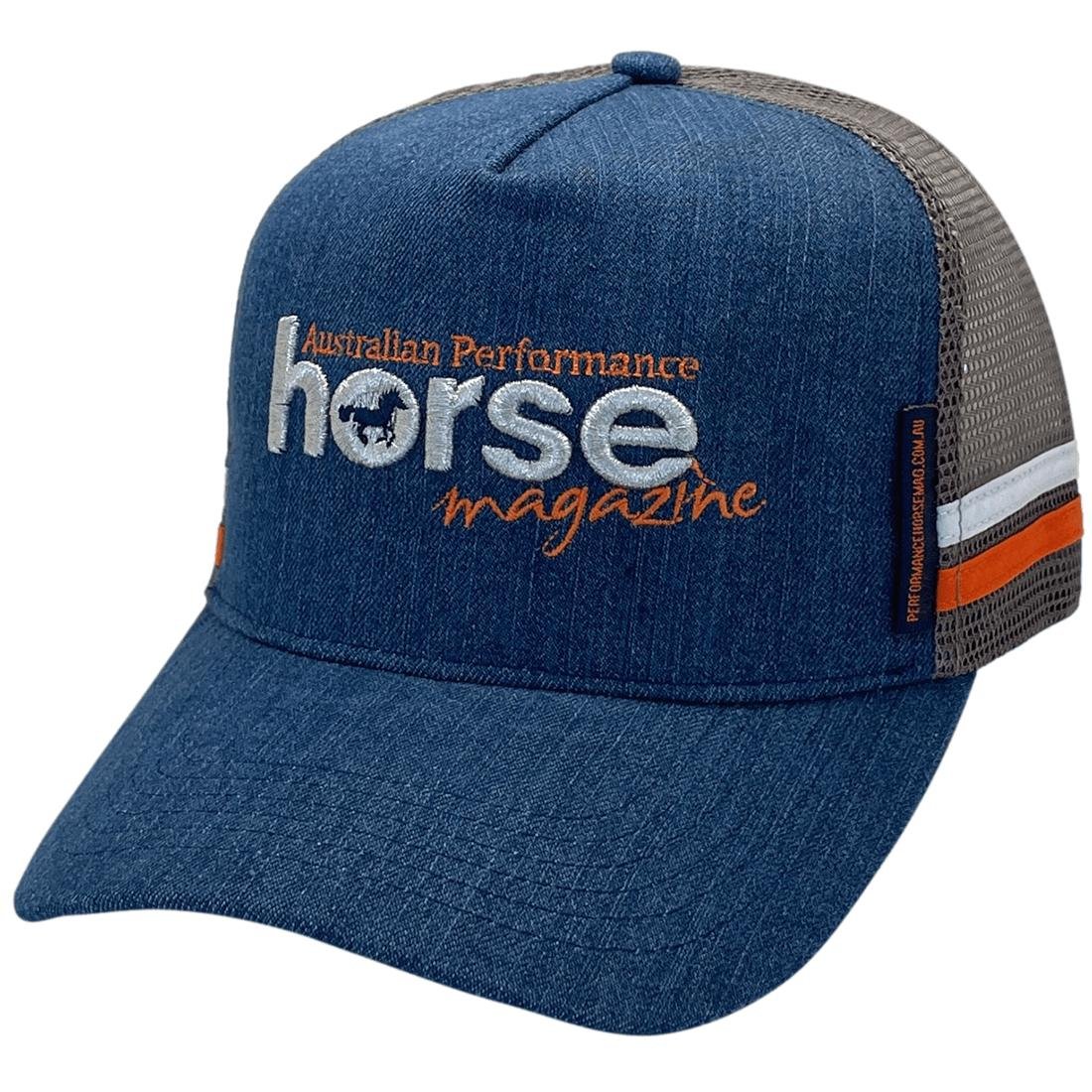 Australian Performance Horse Magazine Custom Midrange Trucker Hat