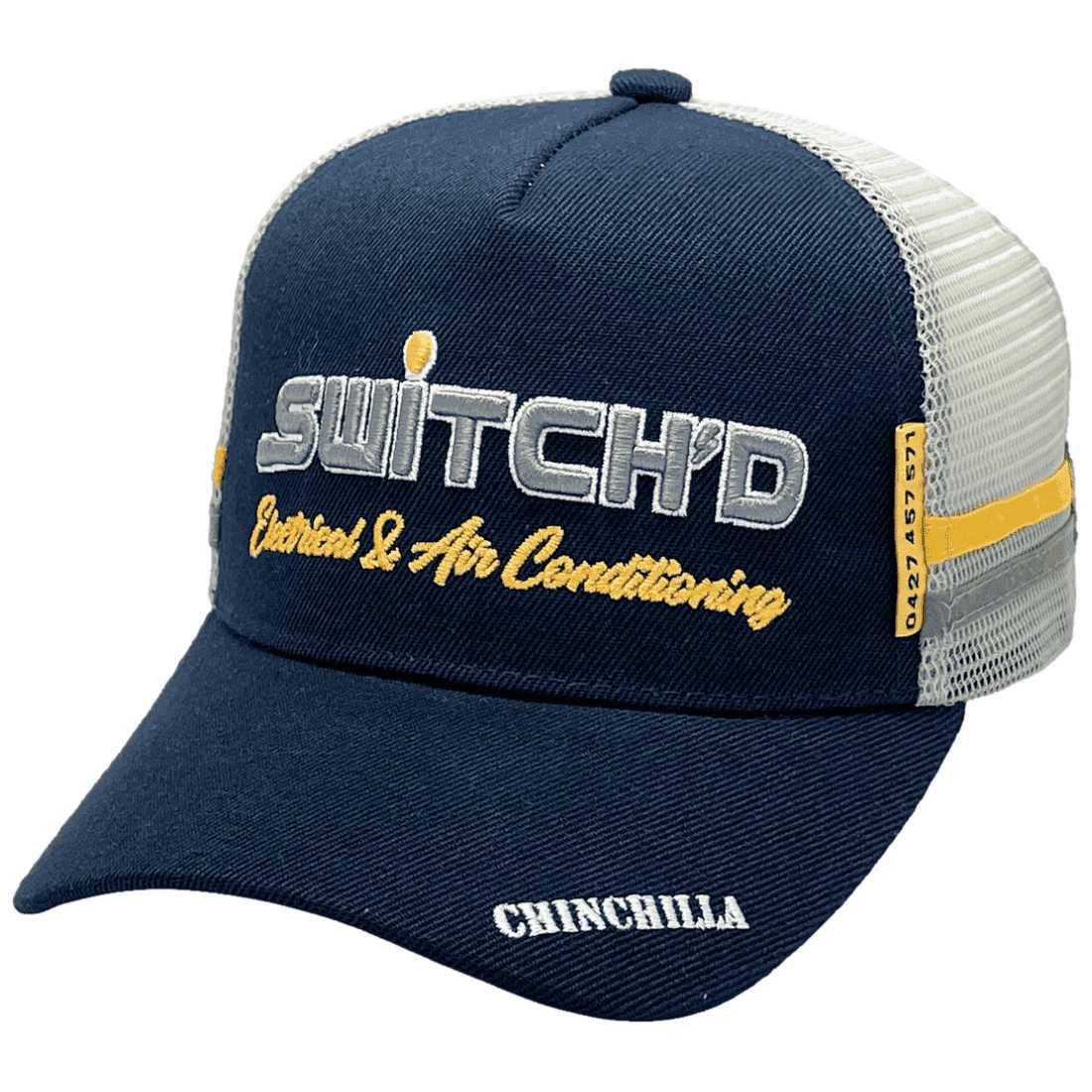 Switch'D Electrical & Air Conditioning Midrange Aussie Trucker Hat - LP