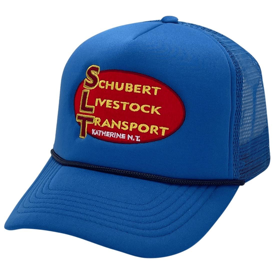Schubert Livestock Transport Katherine Blue Custom Foamie Trucker Hat