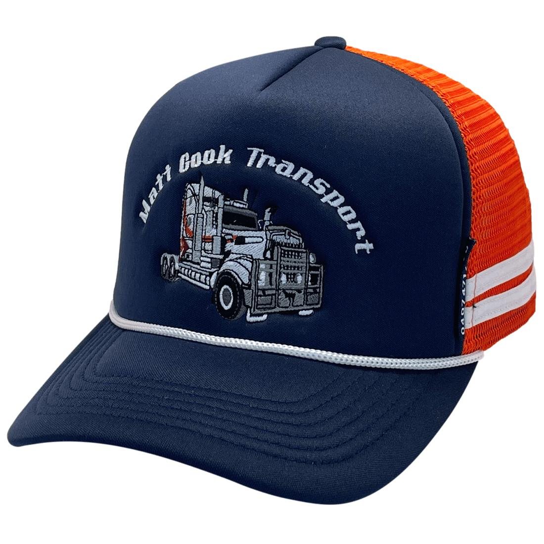Matt Cook Transport Custom Foamie Trucker Hat