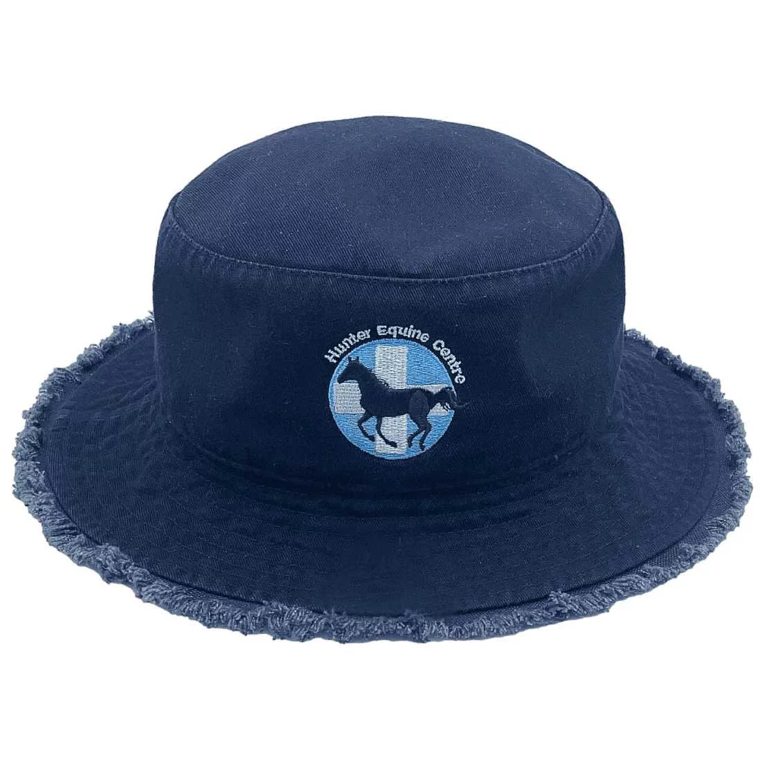 Hunter Equine Centre Servicing Scone & Upper Hunter Original Custom Bucket Hat with 7cm brim cotton