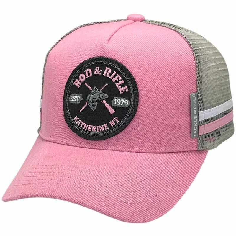 Rod & Rifle Katherine NT LP Midrange Aussie trucker Hat Pink
