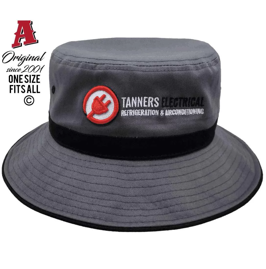 Tanners Electrical Refrigeration & Airconditioning  Maryborough QLD Aussie Trucker Hats Bucket Hat 1 Size Fita All